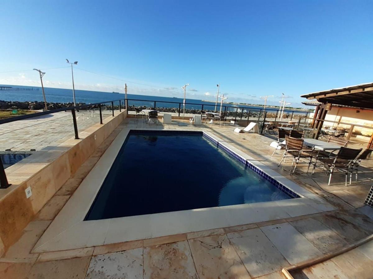 102 Lindo Flat Mobiliado Na Praia De Iracema Fortaleza  Kültér fotó