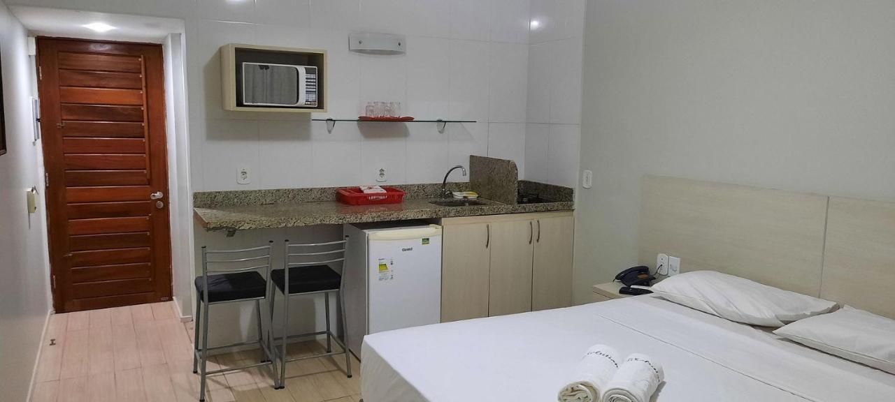102 Lindo Flat Mobiliado Na Praia De Iracema Fortaleza  Kültér fotó