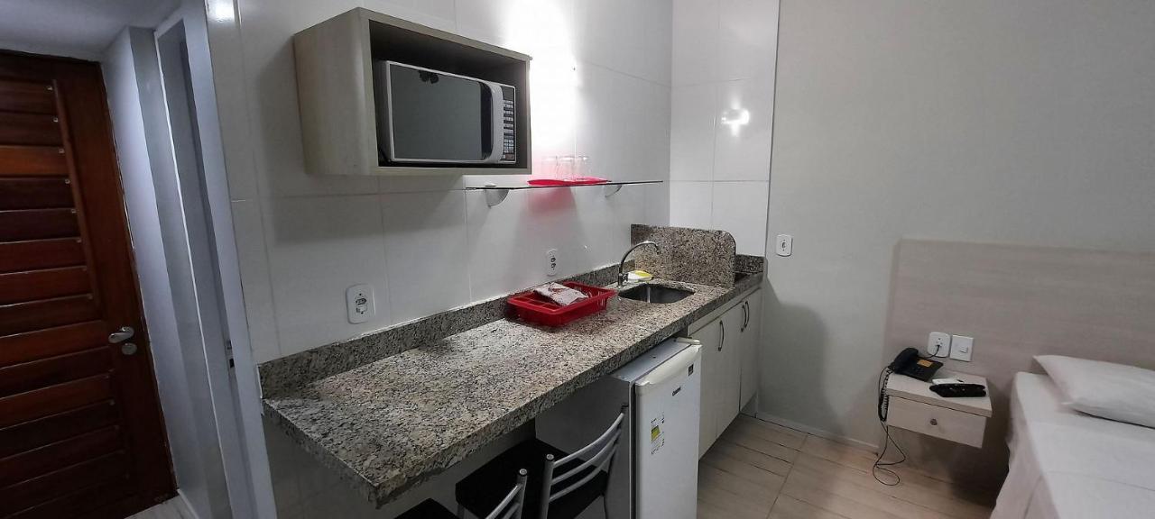102 Lindo Flat Mobiliado Na Praia De Iracema Fortaleza  Kültér fotó